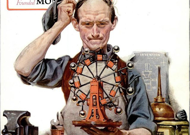 Perpetual Motion, by Norman Rockwell