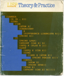 Cover for Lisp: Theory & Practice